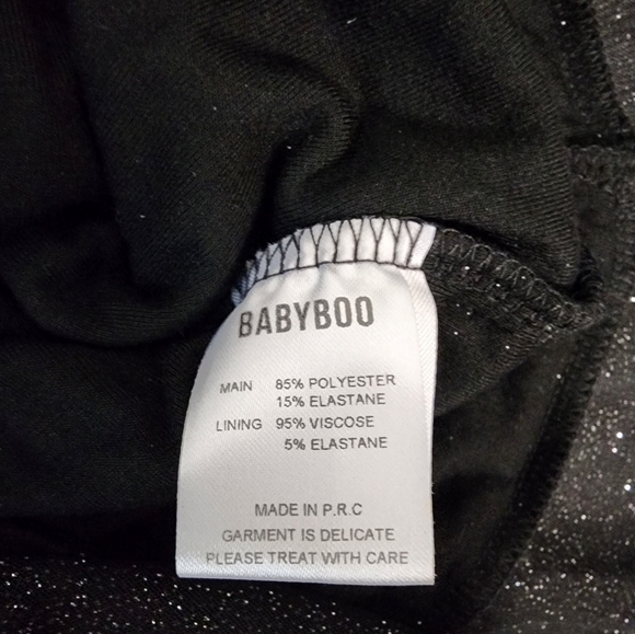 Baby Boo NWT Beautiful Sparkling Shrug Sleeve Dress - Picture 2 of 15